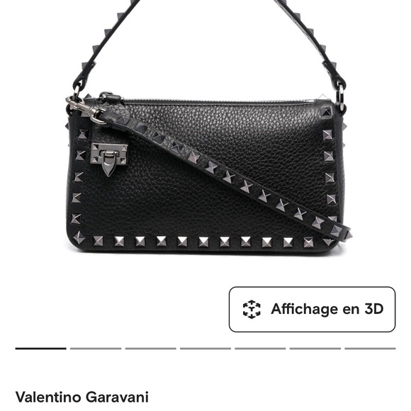 Authentic Valentino Garavani as new Rockstud black bag - Picture 13 of 13